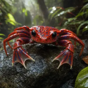 Crab + Strawberry frog